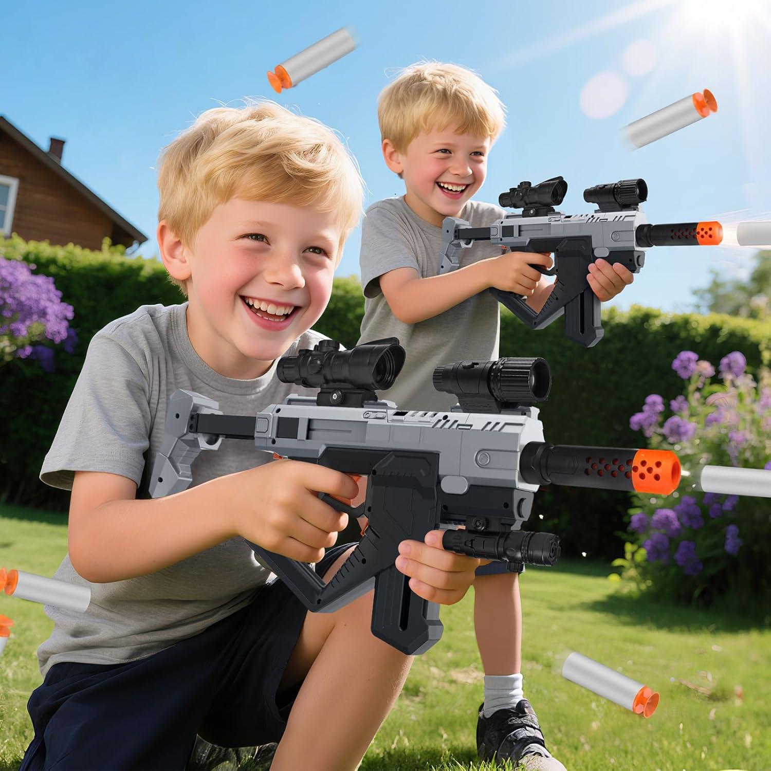 Pistola de Juguete Automática JakMean 21101 con Chaleco Táctico