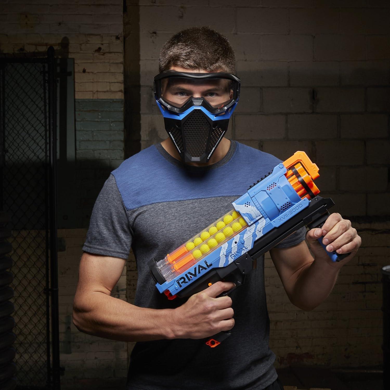 Bláster Nerf Rival Artemis XVII-3000 Azul - 30 Proyectiles