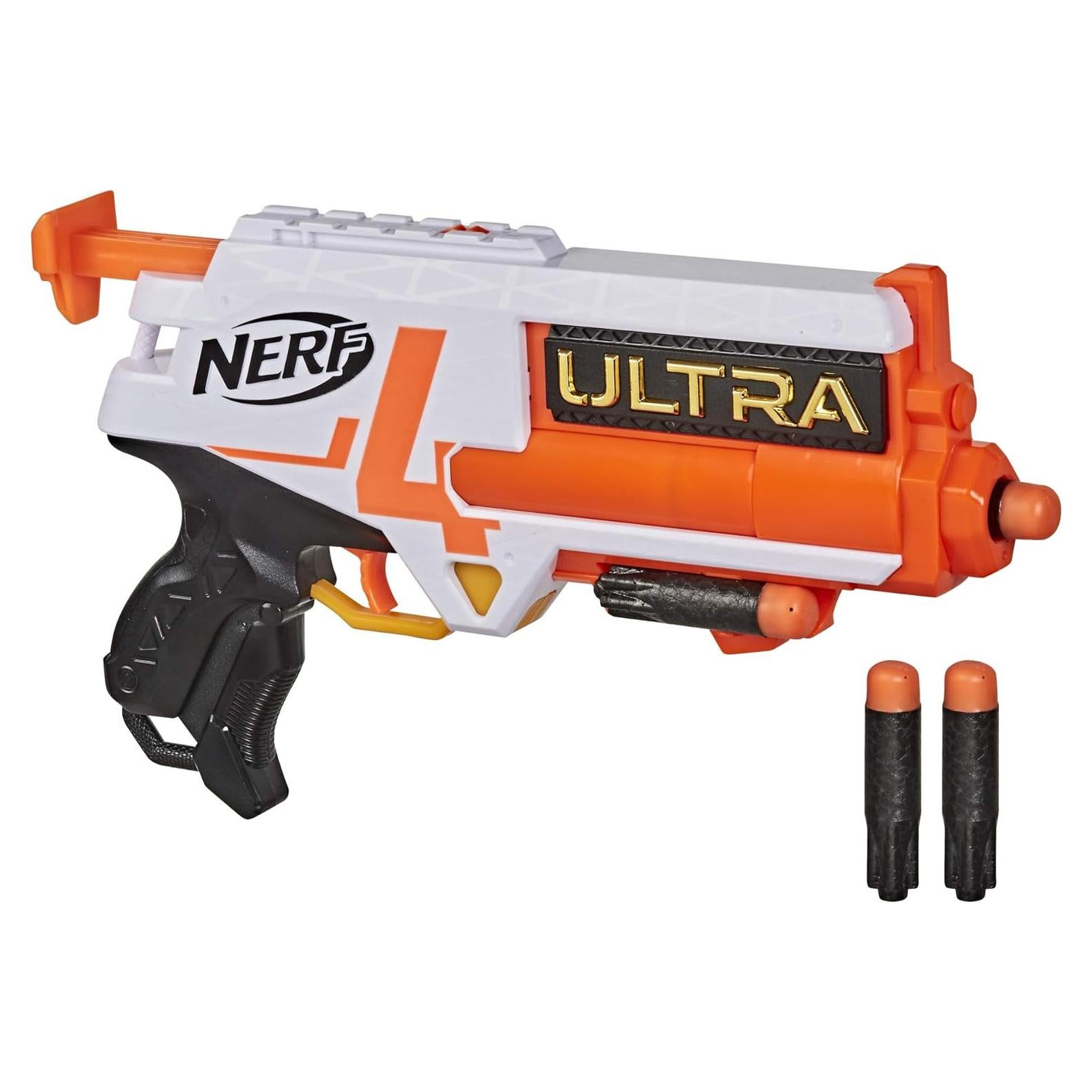 Lanzador Nerf Ultra Cuatro - 4 Dardos Ultra, 36m Alcance