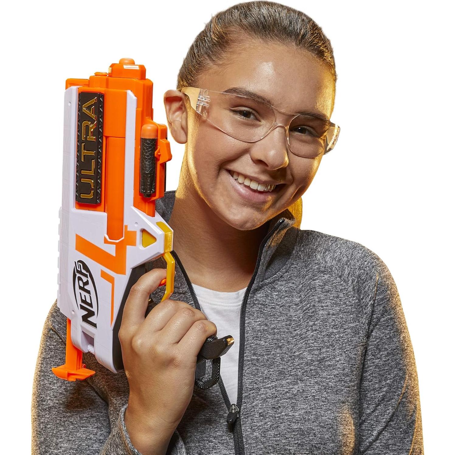 Lanzador Nerf Ultra Cuatro - 4 Dardos Ultra, 36m Alcance