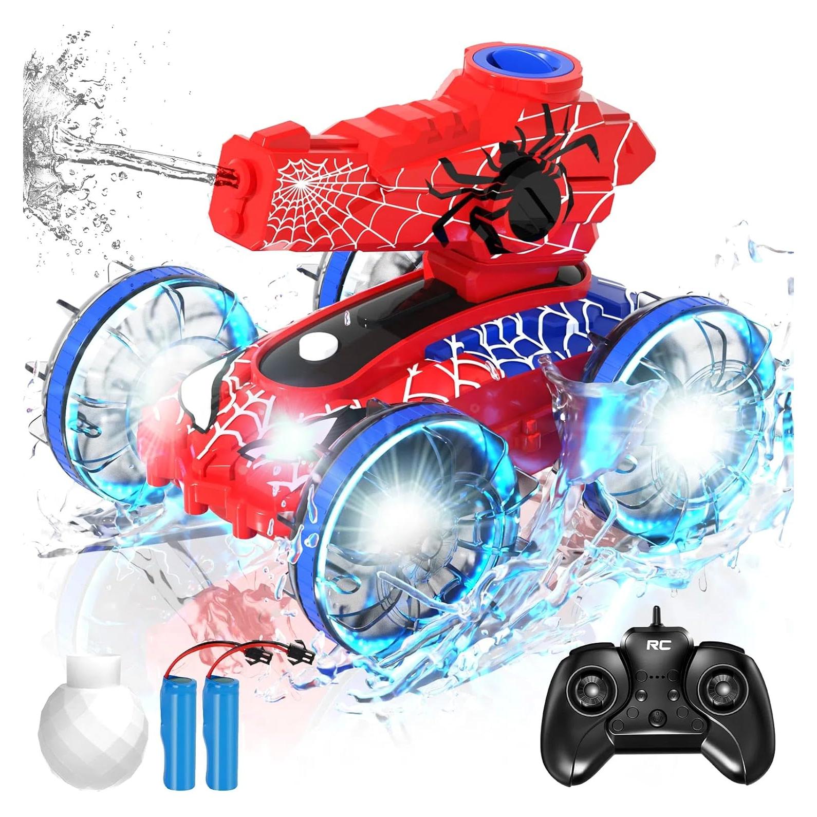 Coche RC Anfibio Motivekit MTK-89897 con Lanzador de Agua