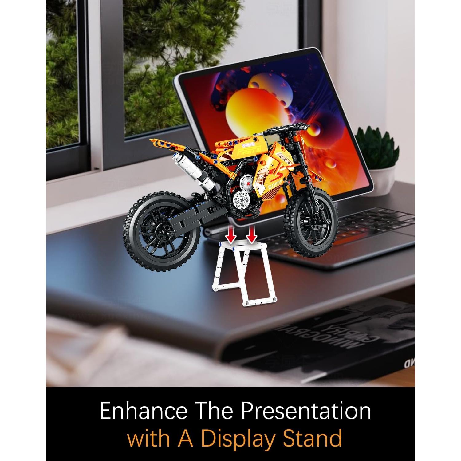 Set de Construcción Motocicleta Todo Terreno QISHOUTING 506PCS