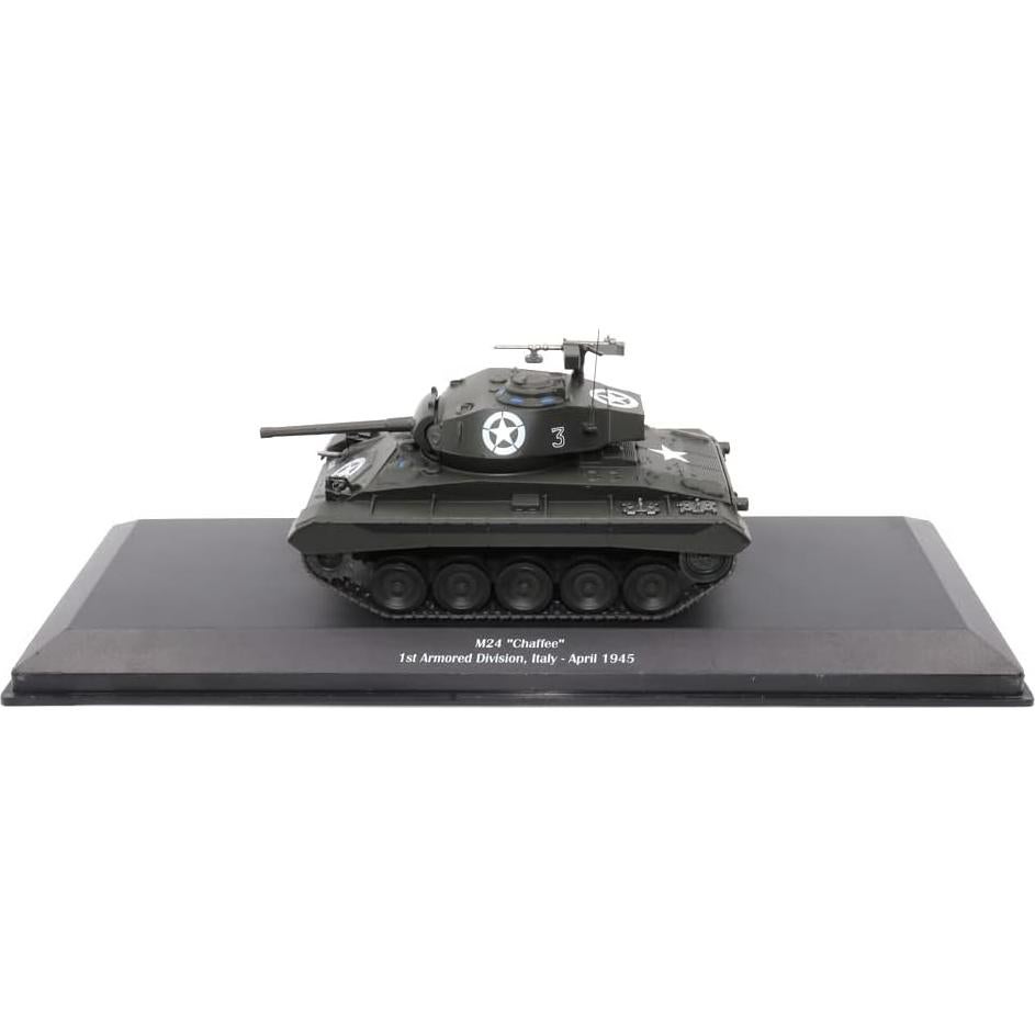Modelo M24 Chaffee 1:43 Motor City Classics - Tanque WWII