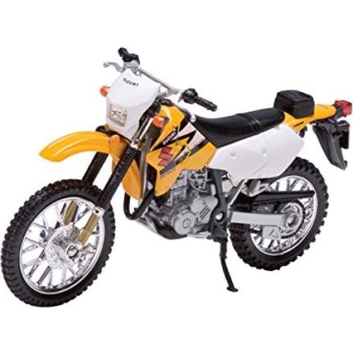 Motocicleta Die Cast Welly Suzuki DR-Z400S Amarilla 1:18