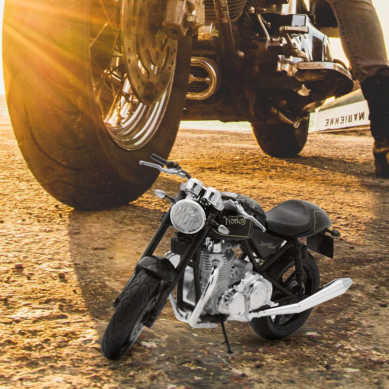 Motocicleta Die Cast Welly Suzuki DR-Z400S Amarilla 1:18