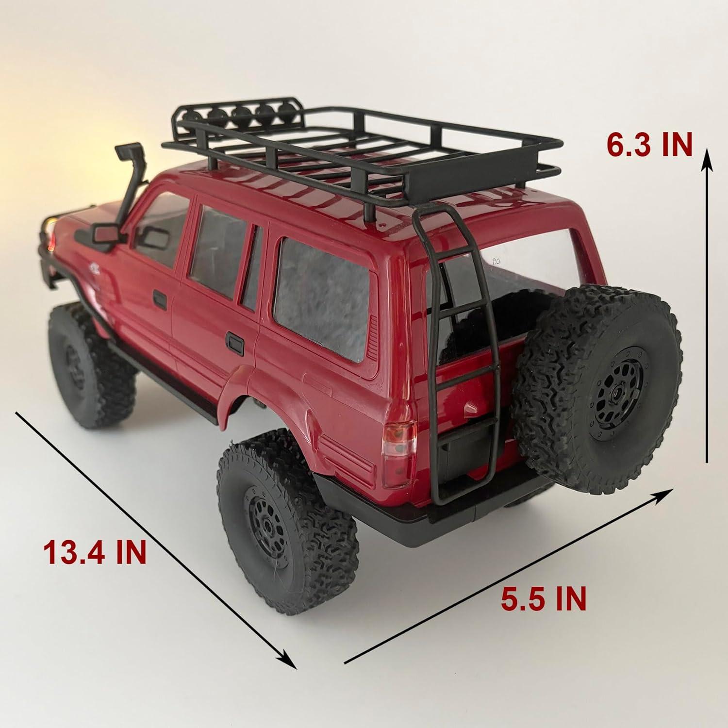 Camión RC WPL C54-1 1/16 4x4 Todo Terreno 20 km/h