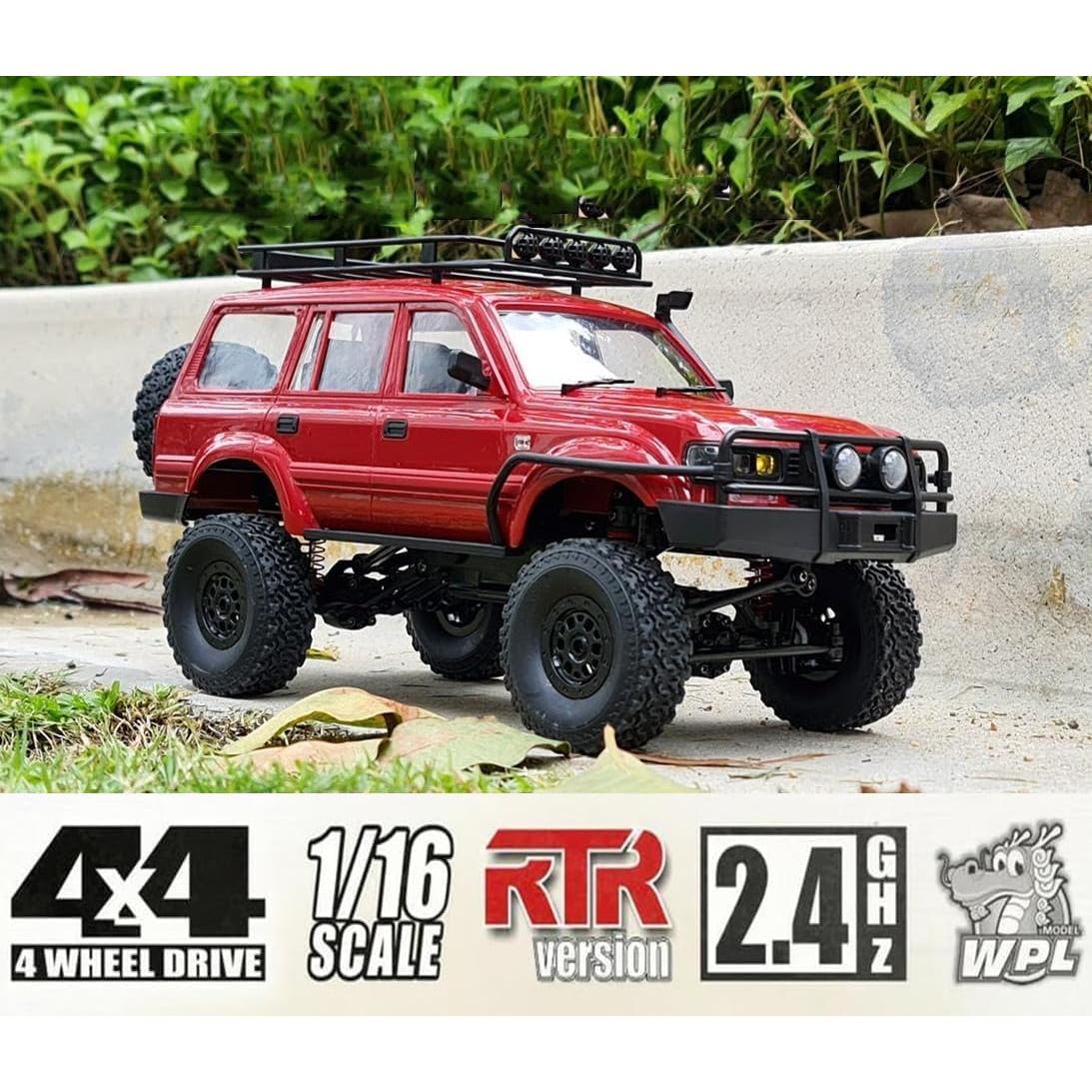 Camión RC WPL C54-1 1/16 4x4 Todo Terreno 20 km/h