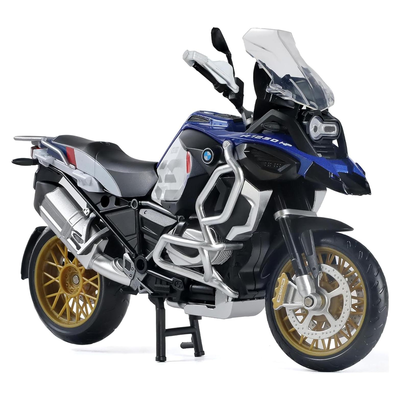 Modelo de Motocicleta Risopen BMW R1250 GS 1:12 Blanco