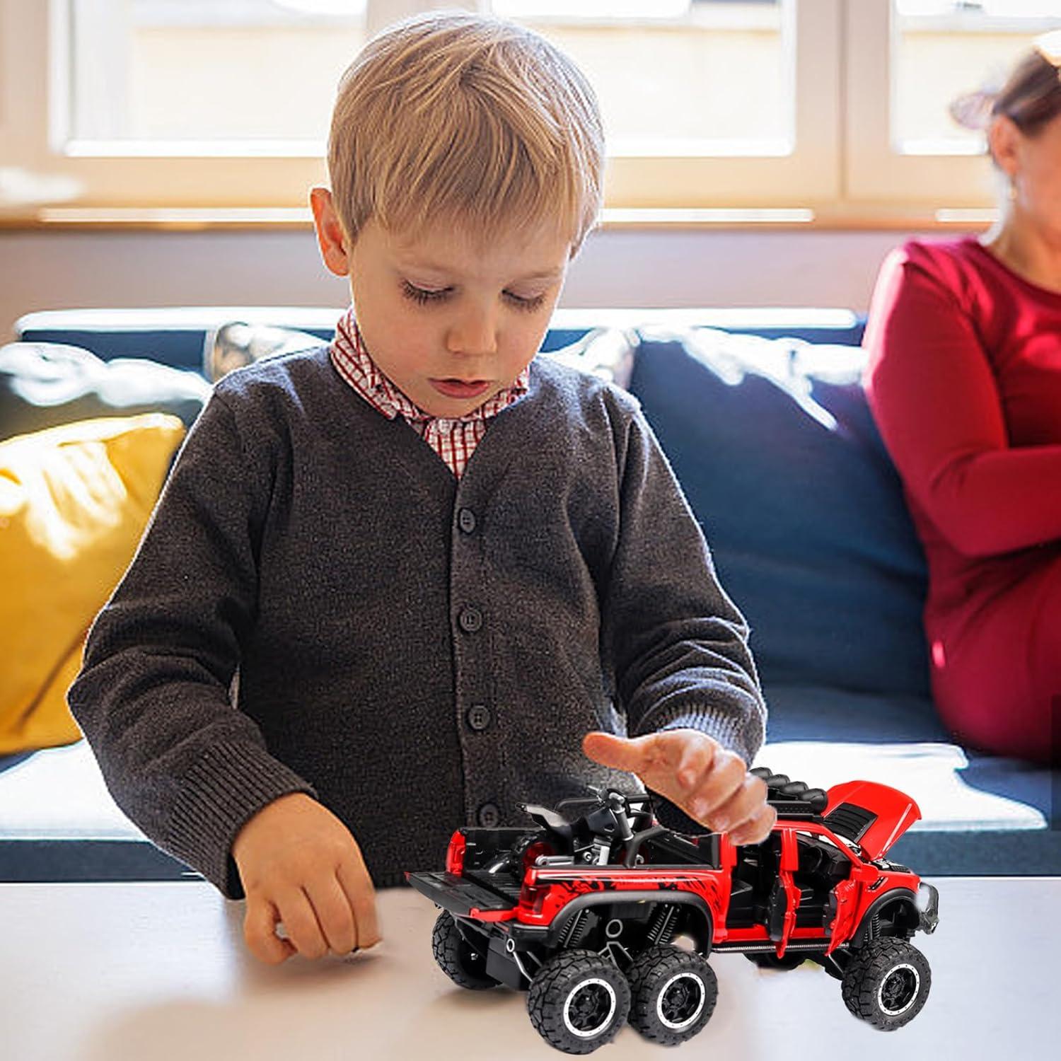 Camión de Juguete Pickup UXRPTU 1:24 Metal con Luz y Sonido