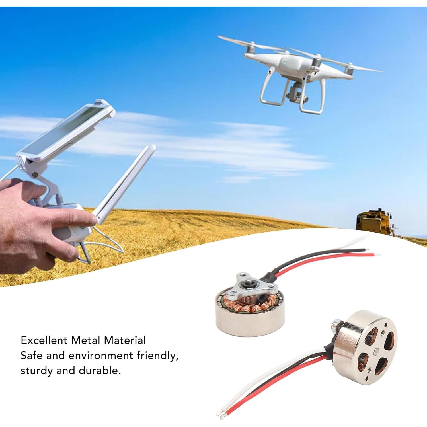 Juego de 4 Motores Sin Escobillas Luqeeg 1503 para Aviones RC