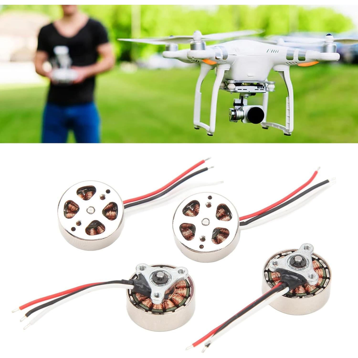 Juego de 4 Motores Sin Escobillas Luqeeg 1503 para Aviones RC