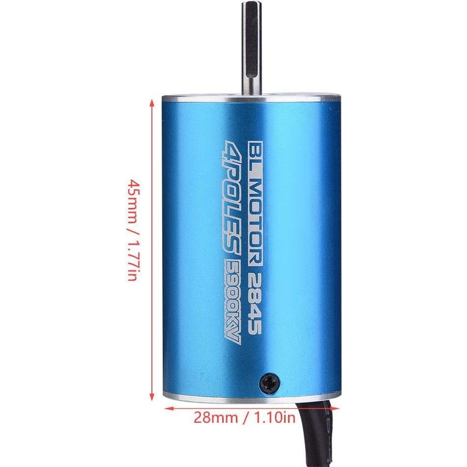 Motor RC Sin Escobillas Dilwe 2845 5000KV/5900KV 1/12 1/14