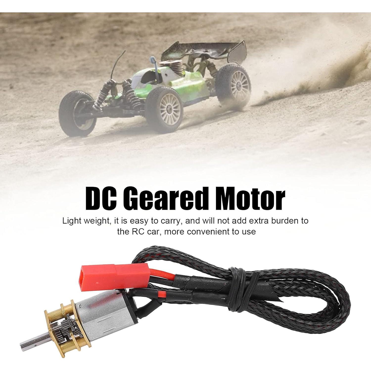 Motor con Reductor N20 DC 300 RPM RiToEasysports para Coche RC