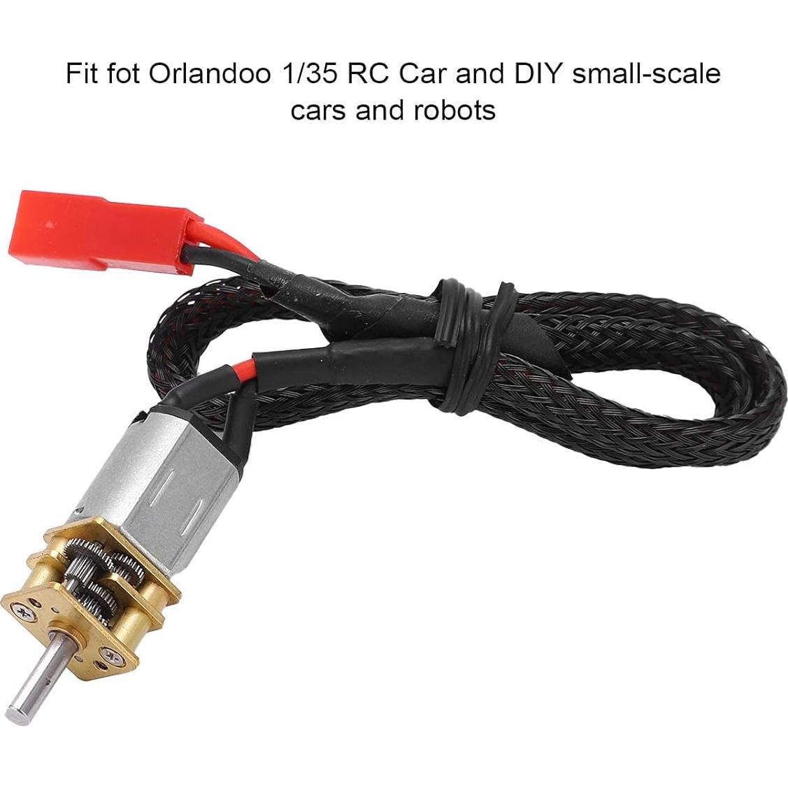 Motor con Reductor N20 DC 300 RPM RiToEasysports para Coche RC