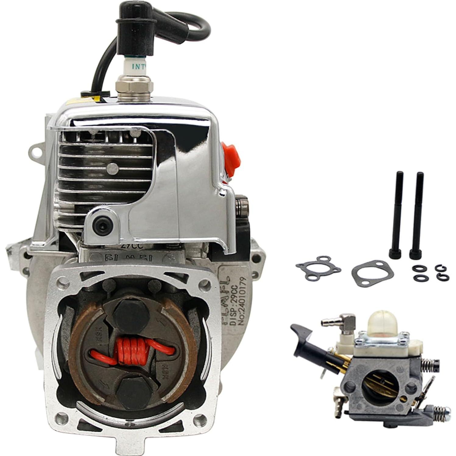 Motor 29CC TOP SPEED para Coche RC Escala 1/5 con Accesorios