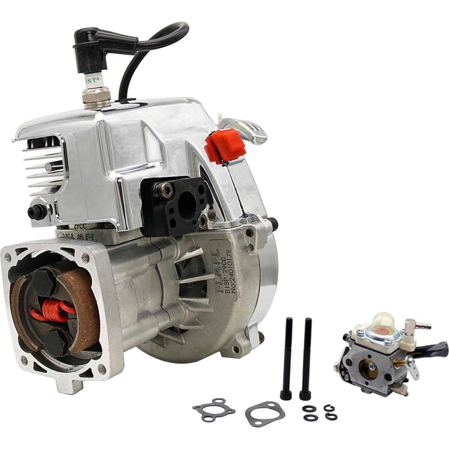 Motor 29CC TOP SPEED para Coche RC Escala 1/5 con Accesorios