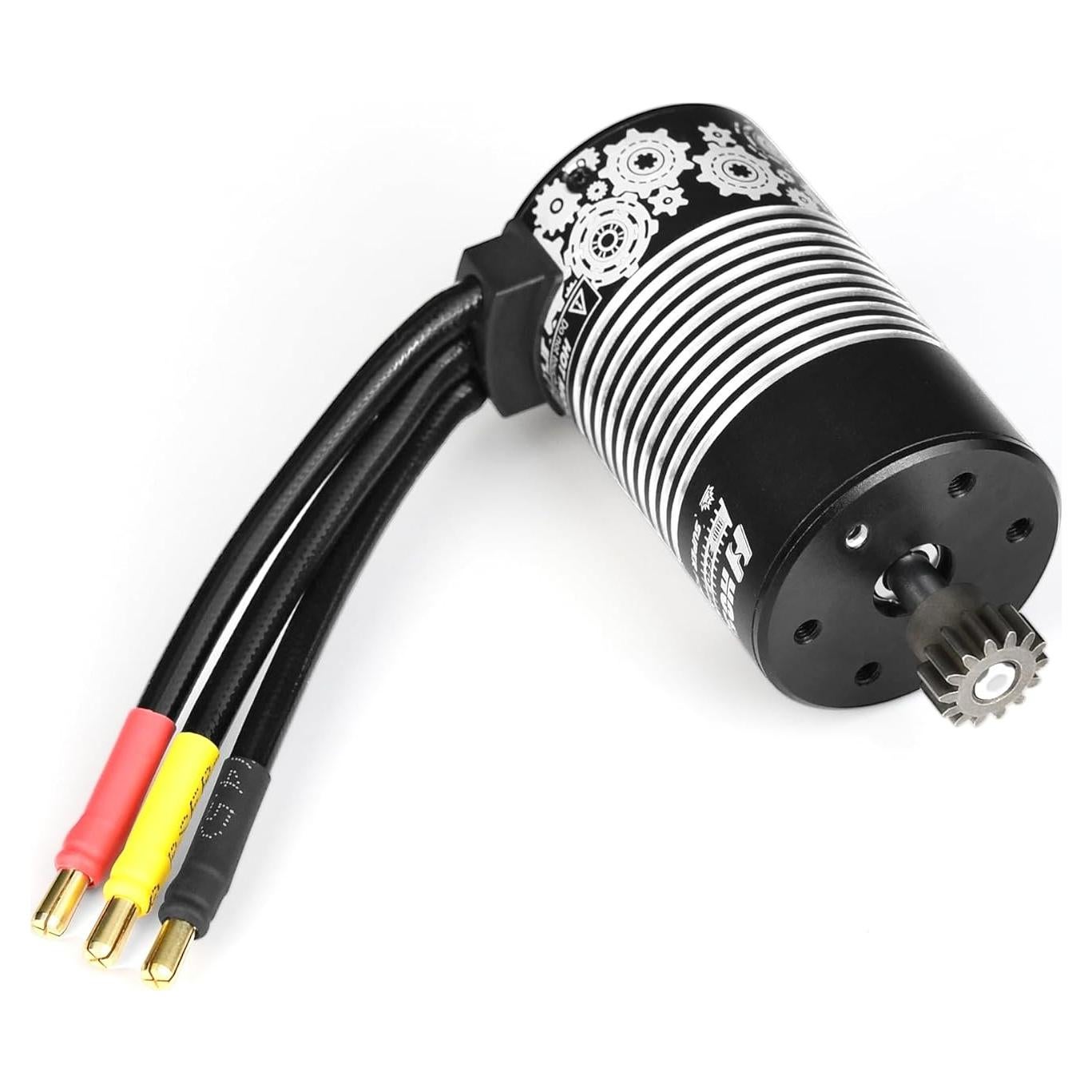 Motor sin escobillas Hosim 3660 3100KV para coche RC 1:8