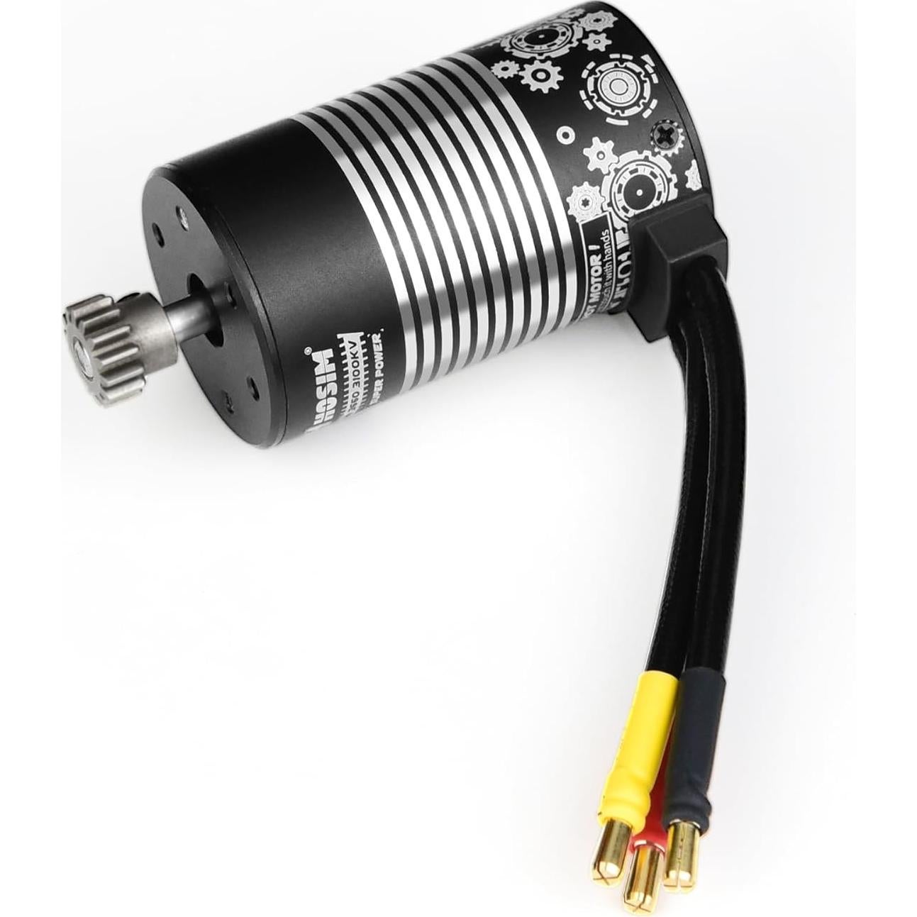 Motor sin escobillas Hosim 3660 3100KV para coche RC 1:8