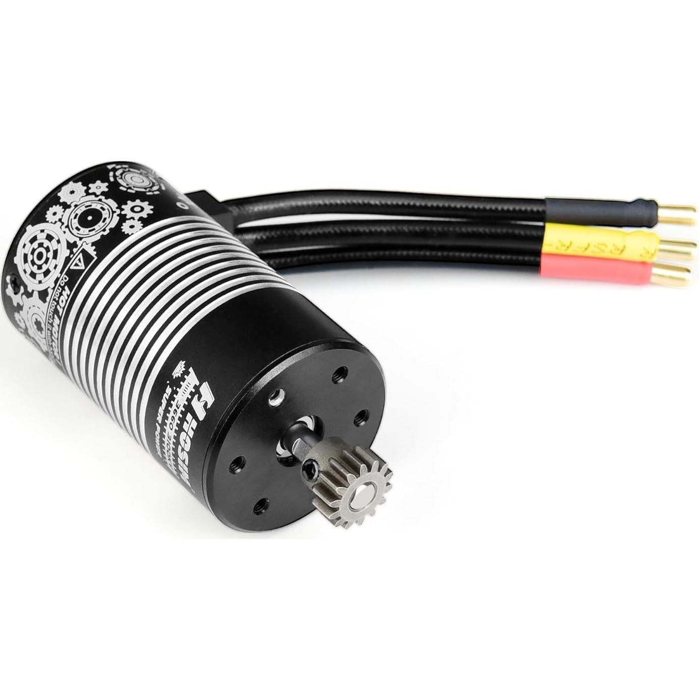 Motor sin escobillas Hosim 3660 3100KV para coche RC 1:8