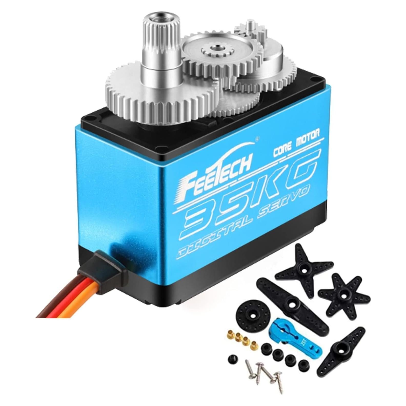 Servo Digital FEETECH 180° 35Kg para Coches RC 1/10 1/8