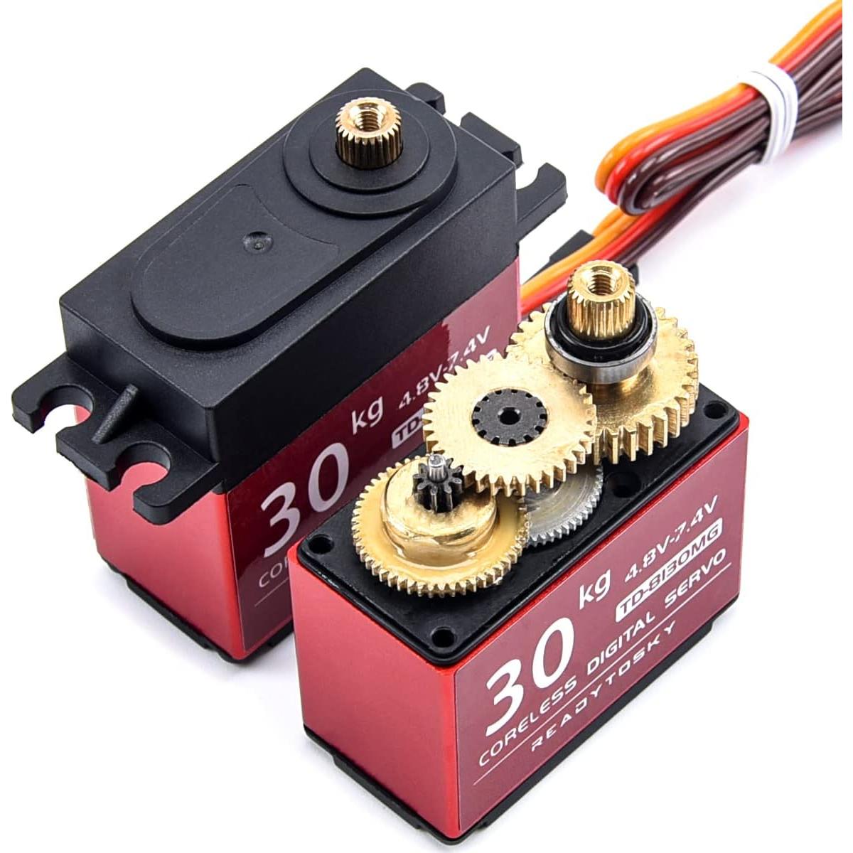 Servo Digital 30KG Readytosky 360 Grados Metal Engranaje RC