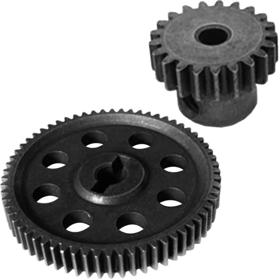 Engranaje Diferencial Metal 64T y Motor 21T Share Goo para RC