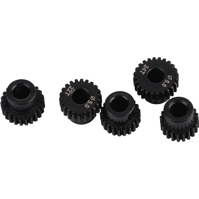 Engranaje de Piñón RC JIECHUN 5 Pcs 20T-24T 5mm para 1:10