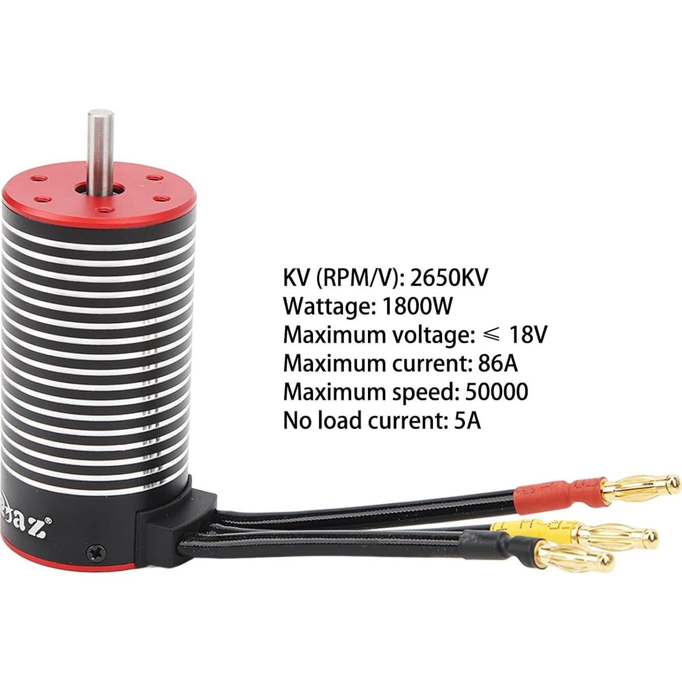 Motor Sin Escobillas BusoTh 3670 2650KV para Coche RC 1/8 y 1/10