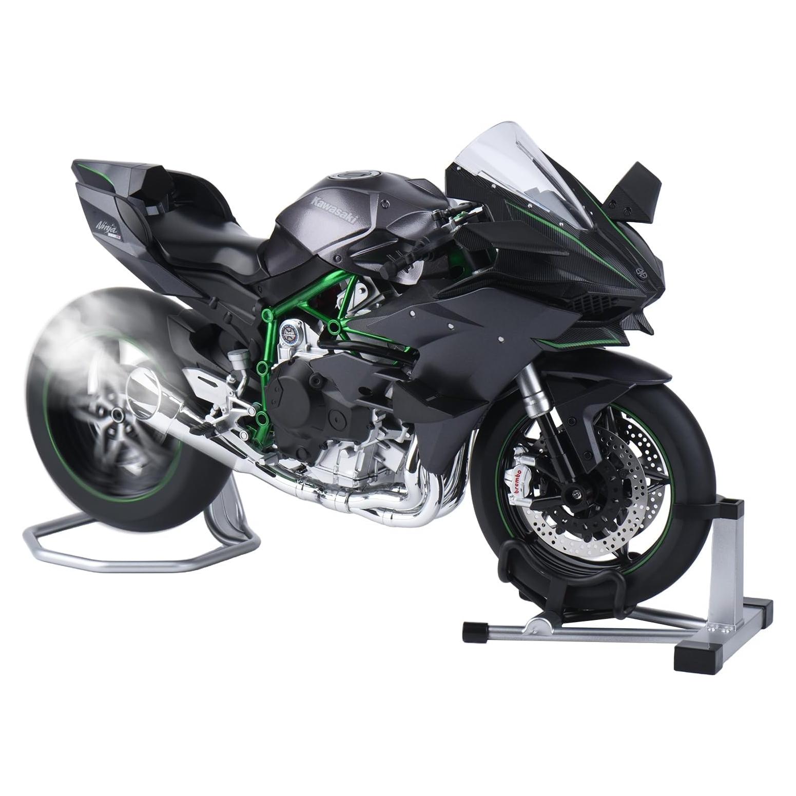 Kit Modelo Motocicleta FRJV H2R Escala 1:6 Metal 33.5 cm