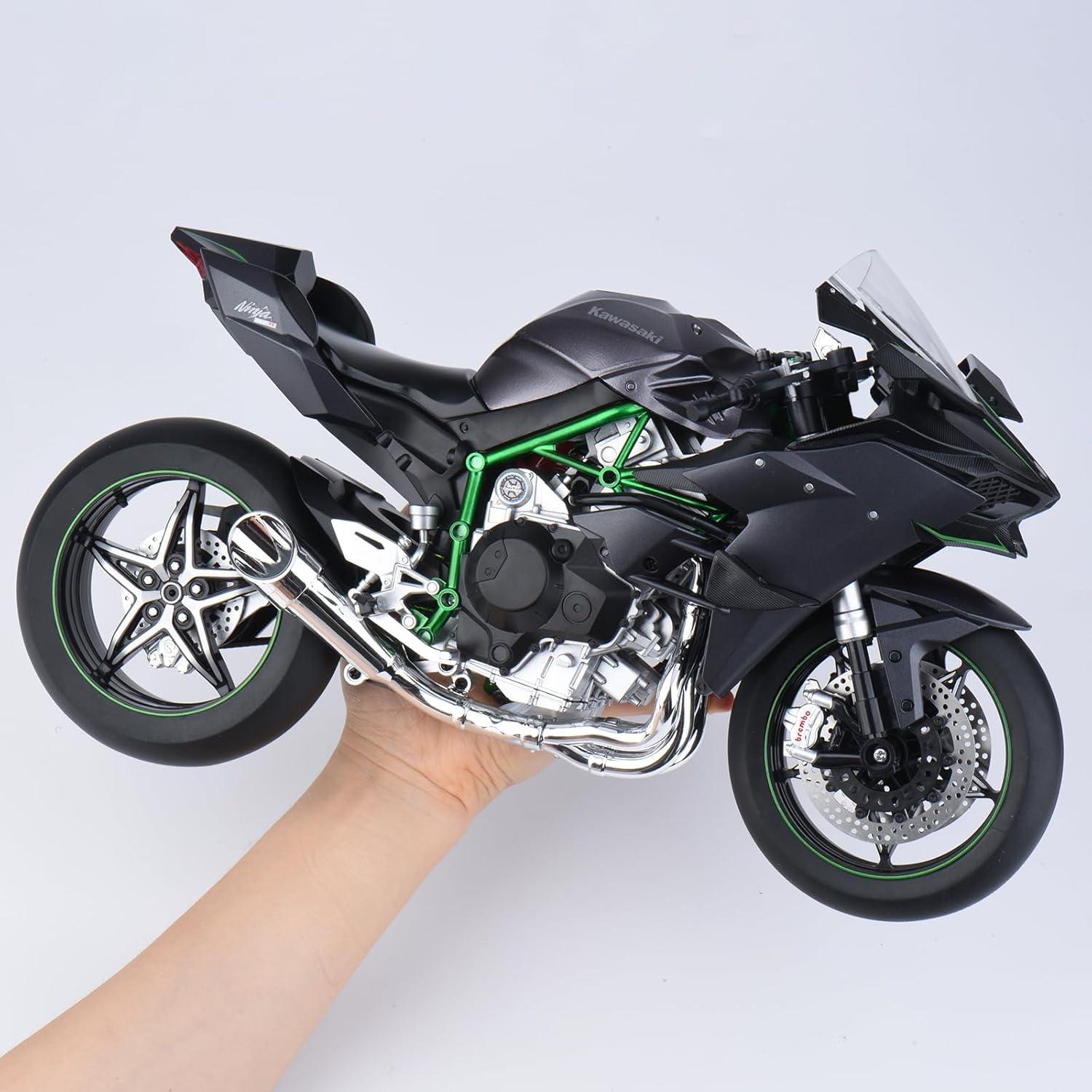 Kit Modelo Motocicleta FRJV H2R Escala 1:6 Metal 33.5 cm