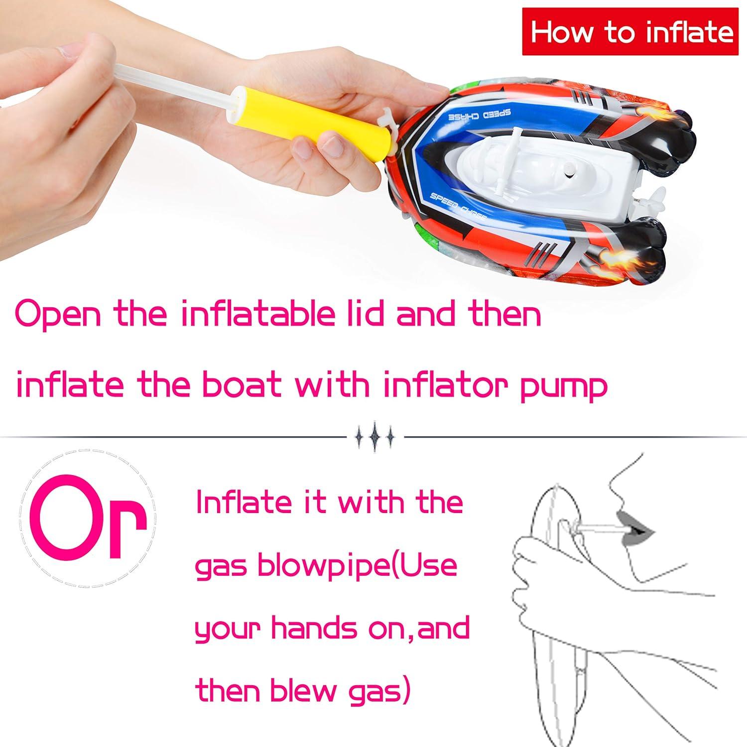 Juguete de Baño Barco de Cuerda Color Original - 12 Piezas