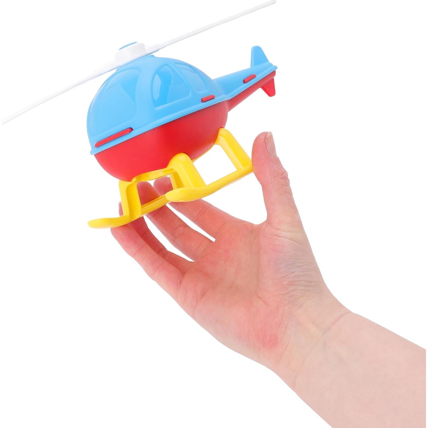 Juguete Flotante Toyland® Barco Remolcador con Helicóptero 42cm