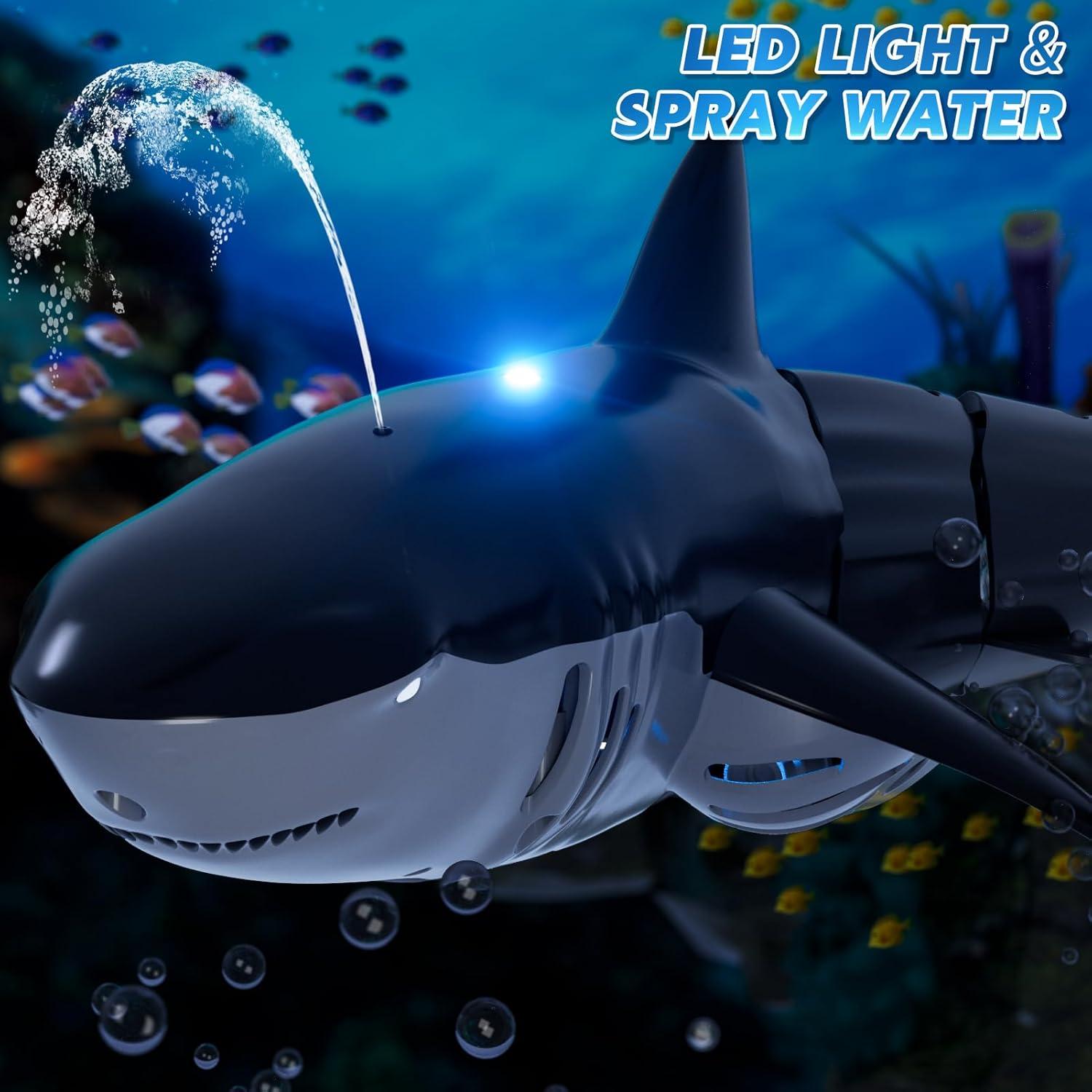 Juguete Tiburón RC WATUDOU 36.8x14x9.9cm para Niños