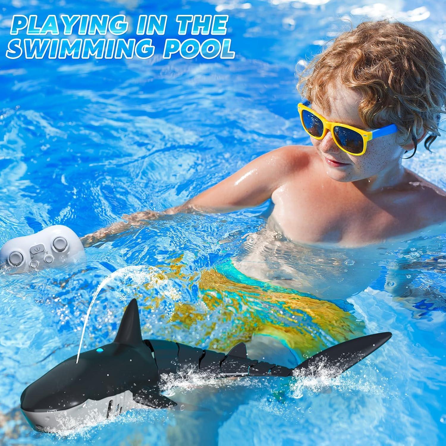 Juguete Tiburón RC WATUDOU 36.8x14x9.9cm para Niños