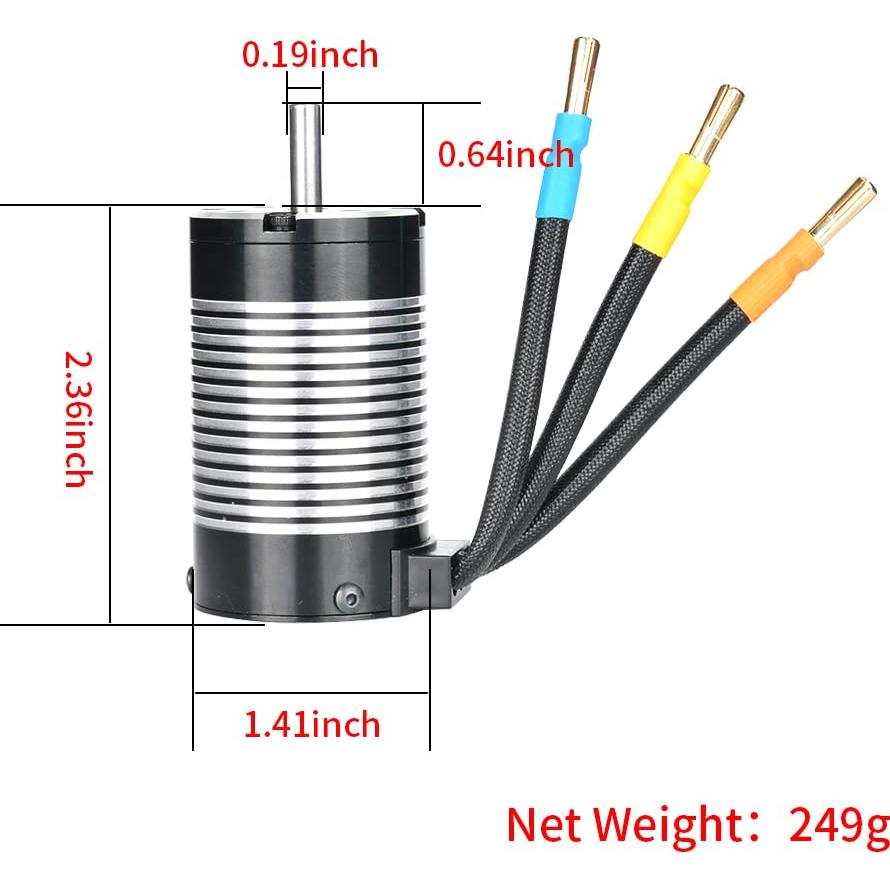 Caminón Corto Todo Terreno PYFORE 1:10 Motor Brushless 3660