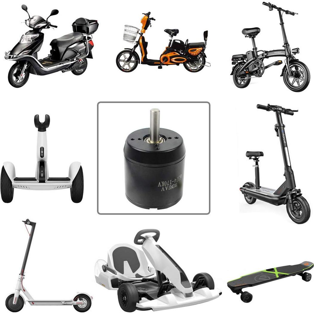 Motor Sin Escobillas Mingchuan 6374 170KV 2800W 24V/36V