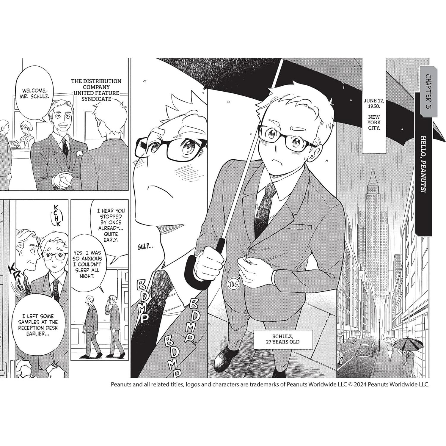 Manga Biographies: Charles M. Schulz - The Creator of Snoopy and Peanuts
