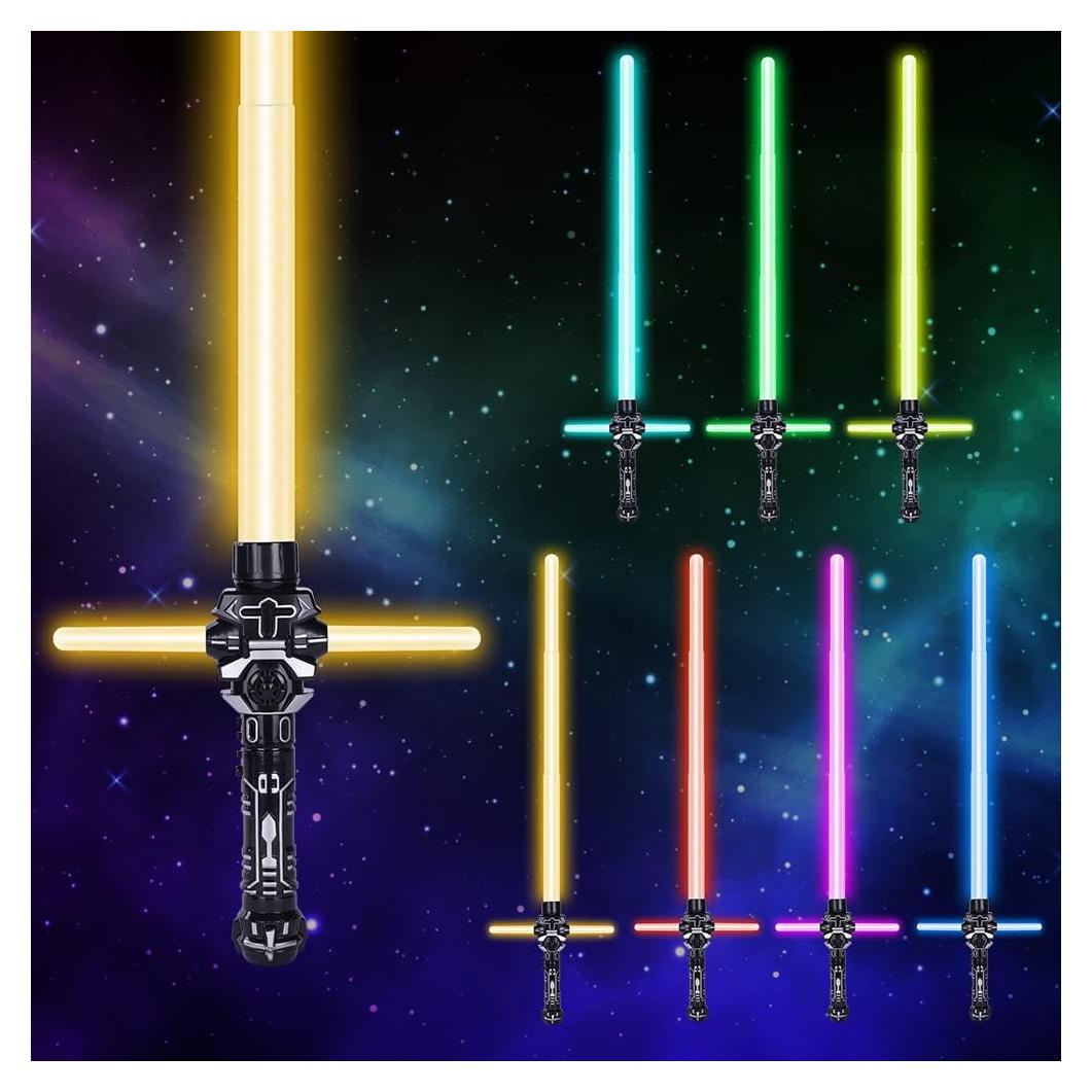 Sable de Luz OSDUE Retráctil 44-74 cm 7 Colores con Sonido