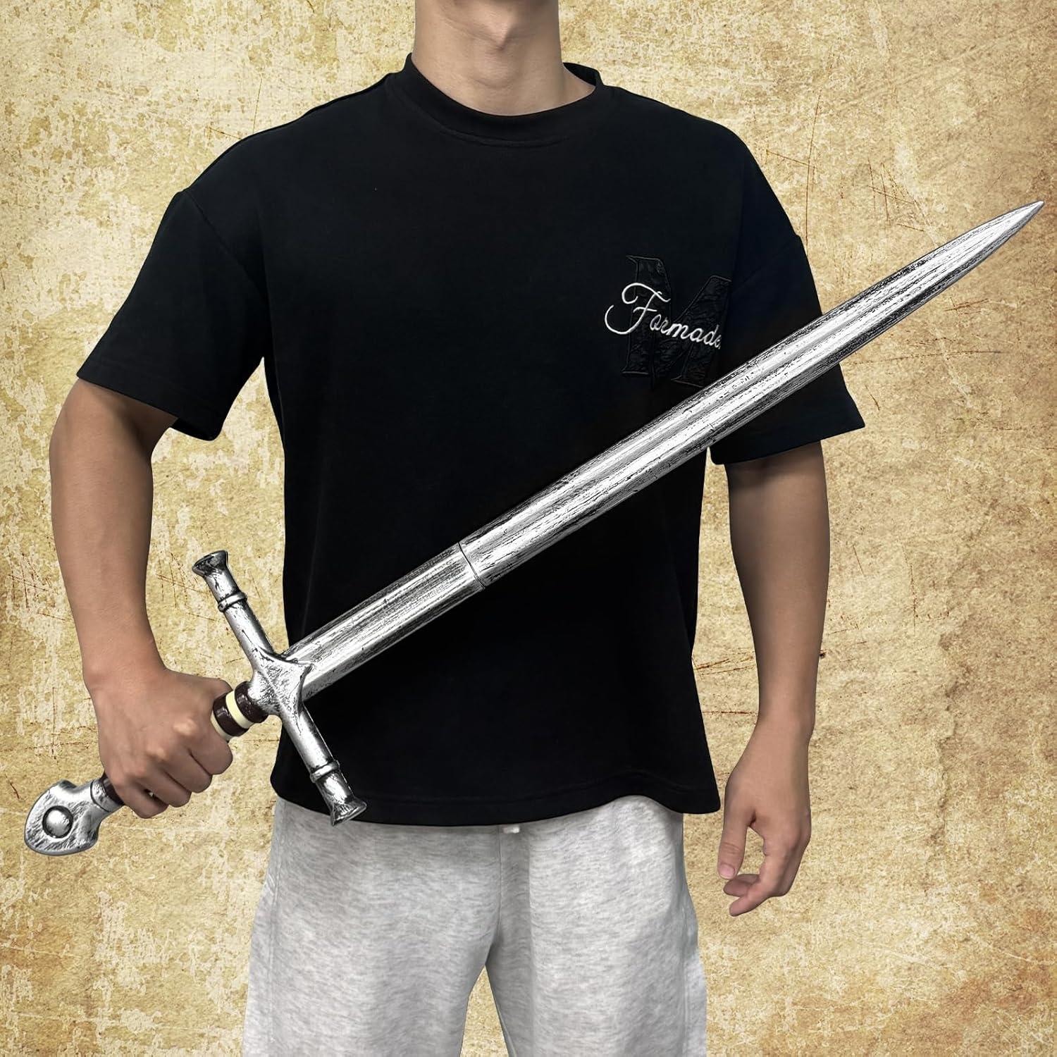 Espada de Caballero Medieval Juguete Quescu 90cm Plástico