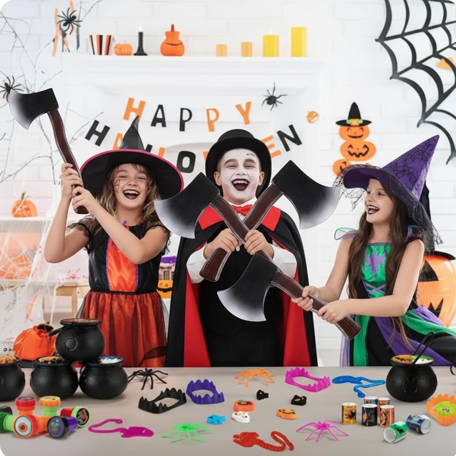 Hacha Falsa de Halloween Hosfairy - Espuma Realista 29x12cm