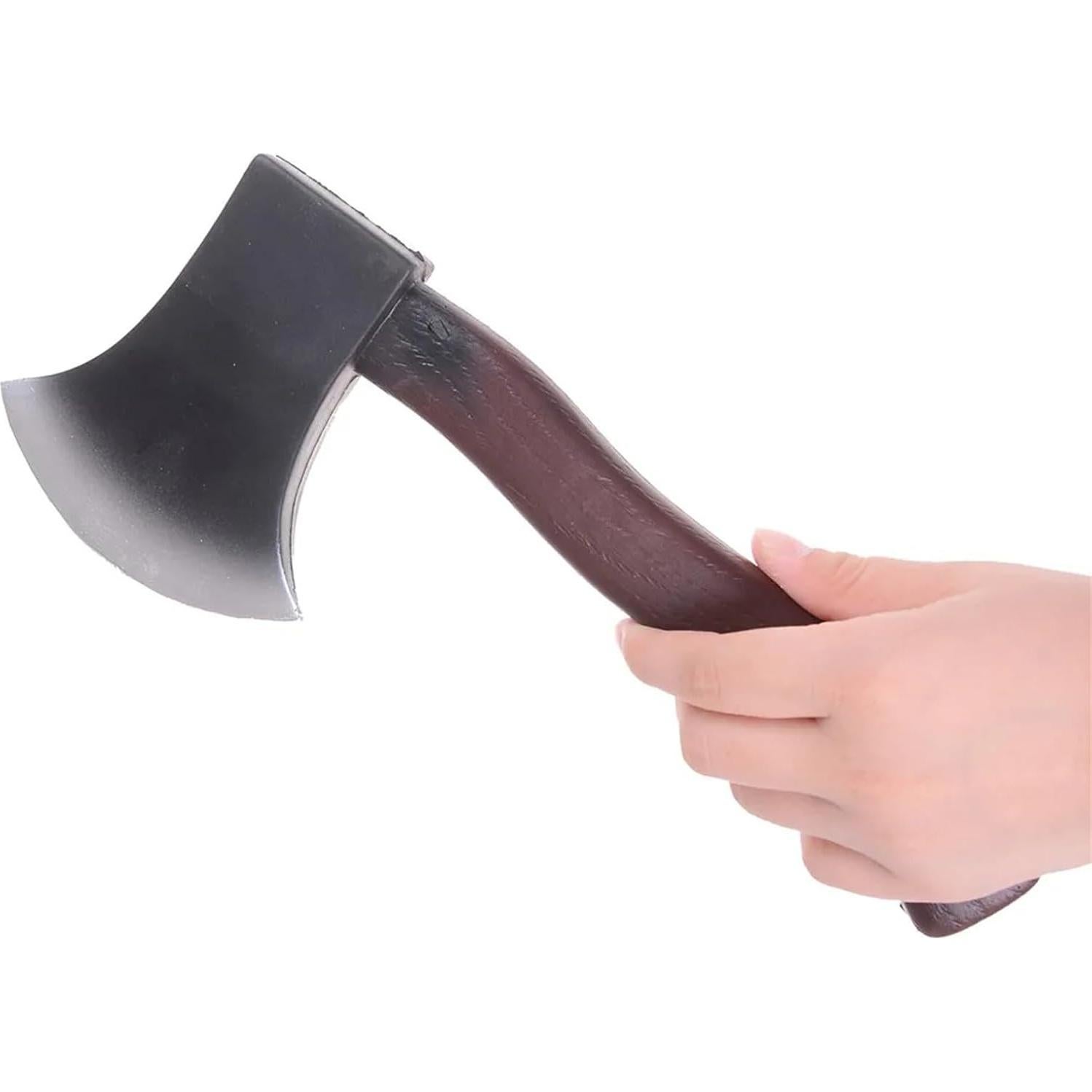 Hacha Falsa de Halloween Hosfairy - Espuma Realista 29x12cm