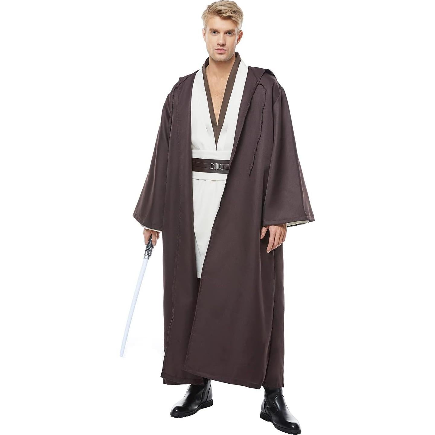 Túnica de Cosplay para Hombres con Capucha - Disfraz Halloween