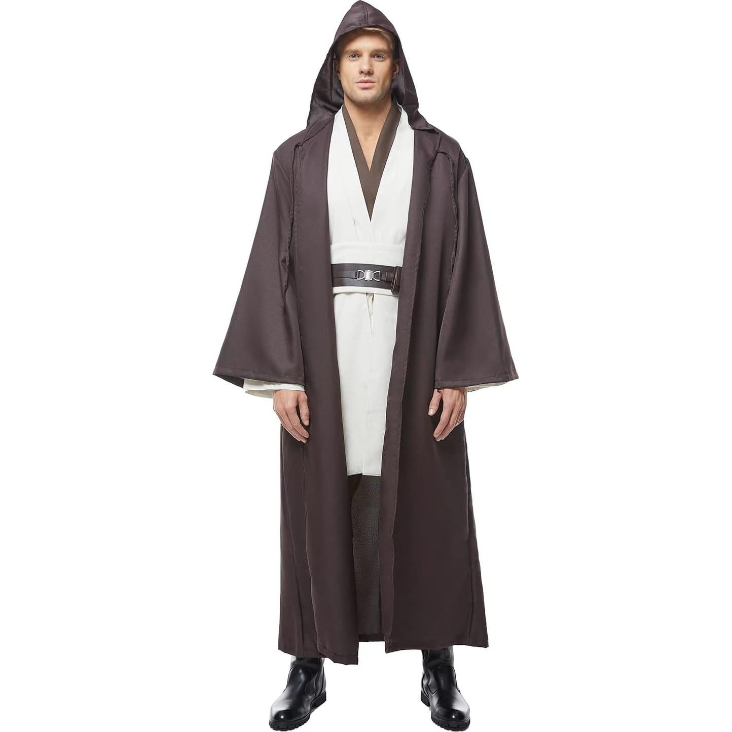 Túnica de Cosplay para Hombres con Capucha - Disfraz Halloween