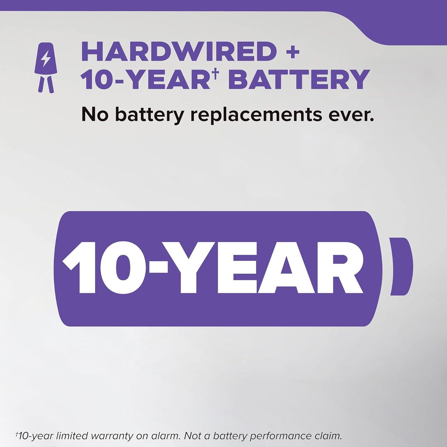 Detector de Humo y Monóxido Kidde 30CUA10-V con Cable y Batería