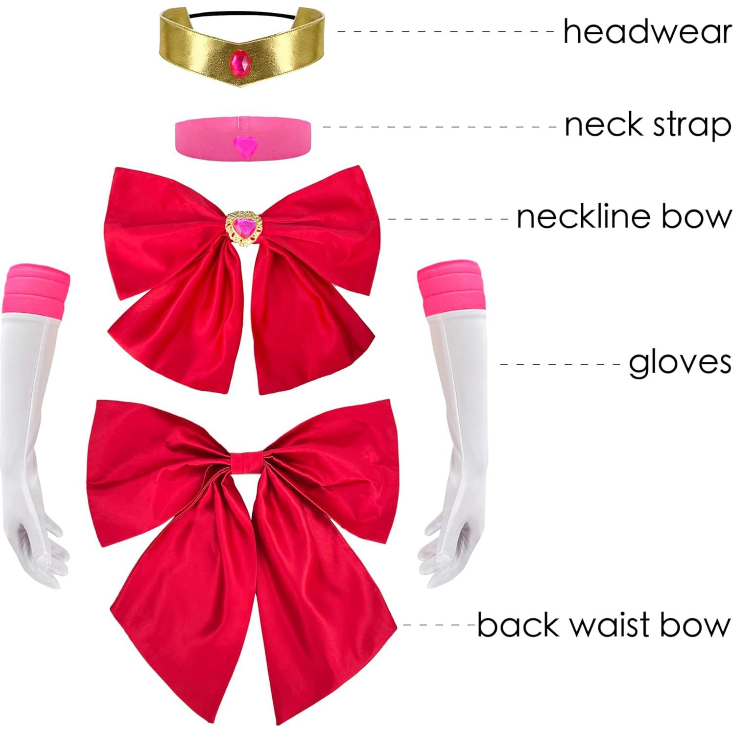 Disfraz de Cosplay de Anime Sinkawa para Mujeres y Niñas - Rosa