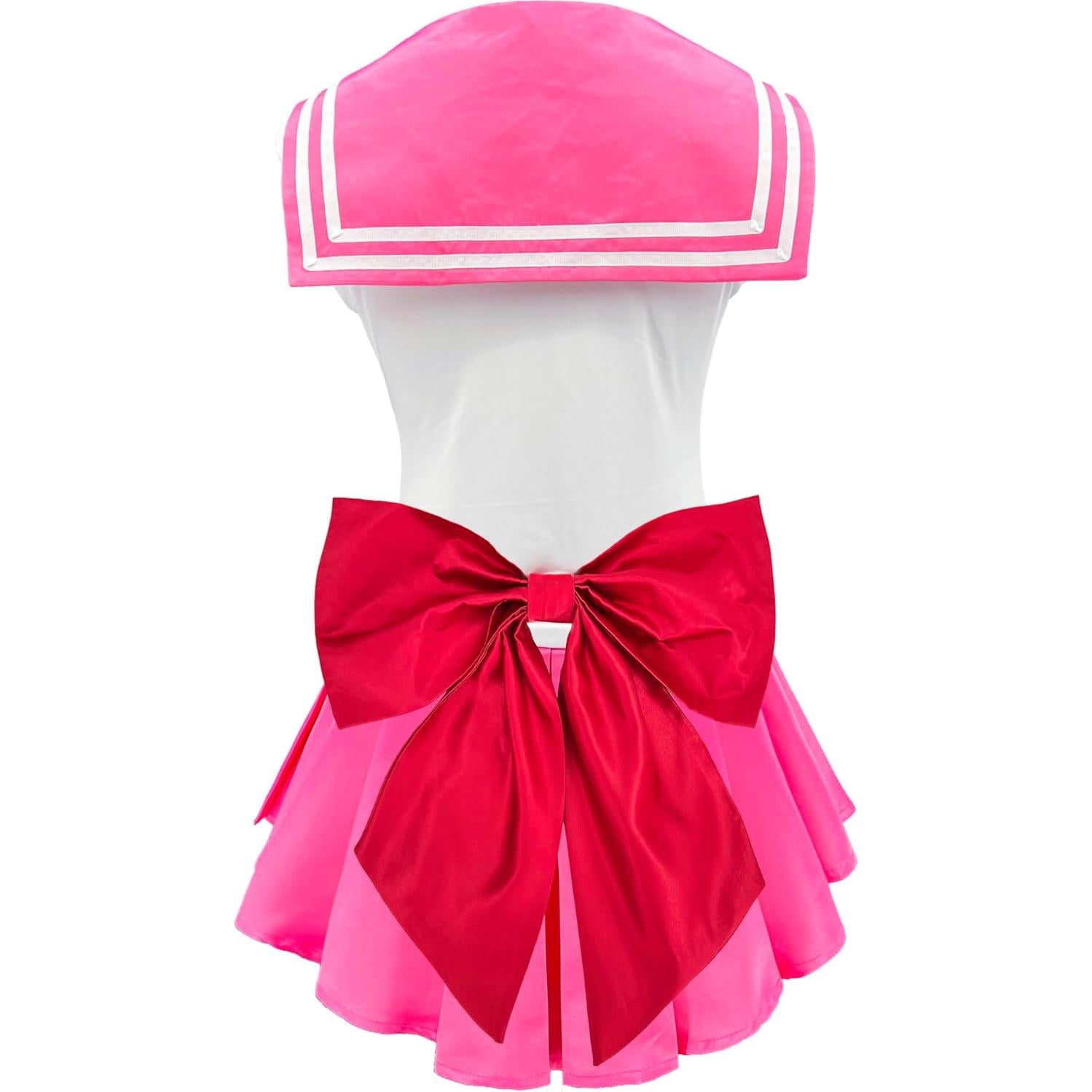 Disfraz de Cosplay de Anime Sinkawa para Mujeres y Niñas - Rosa
