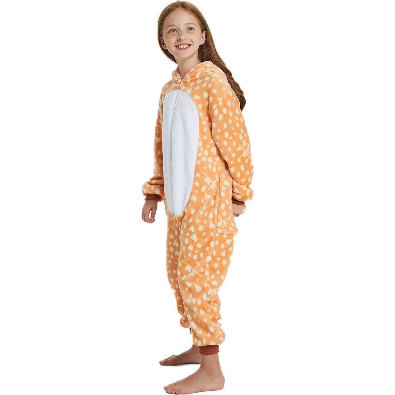 Pijama Onesie de Ciervo ABENCA para Niños 9-10 Años