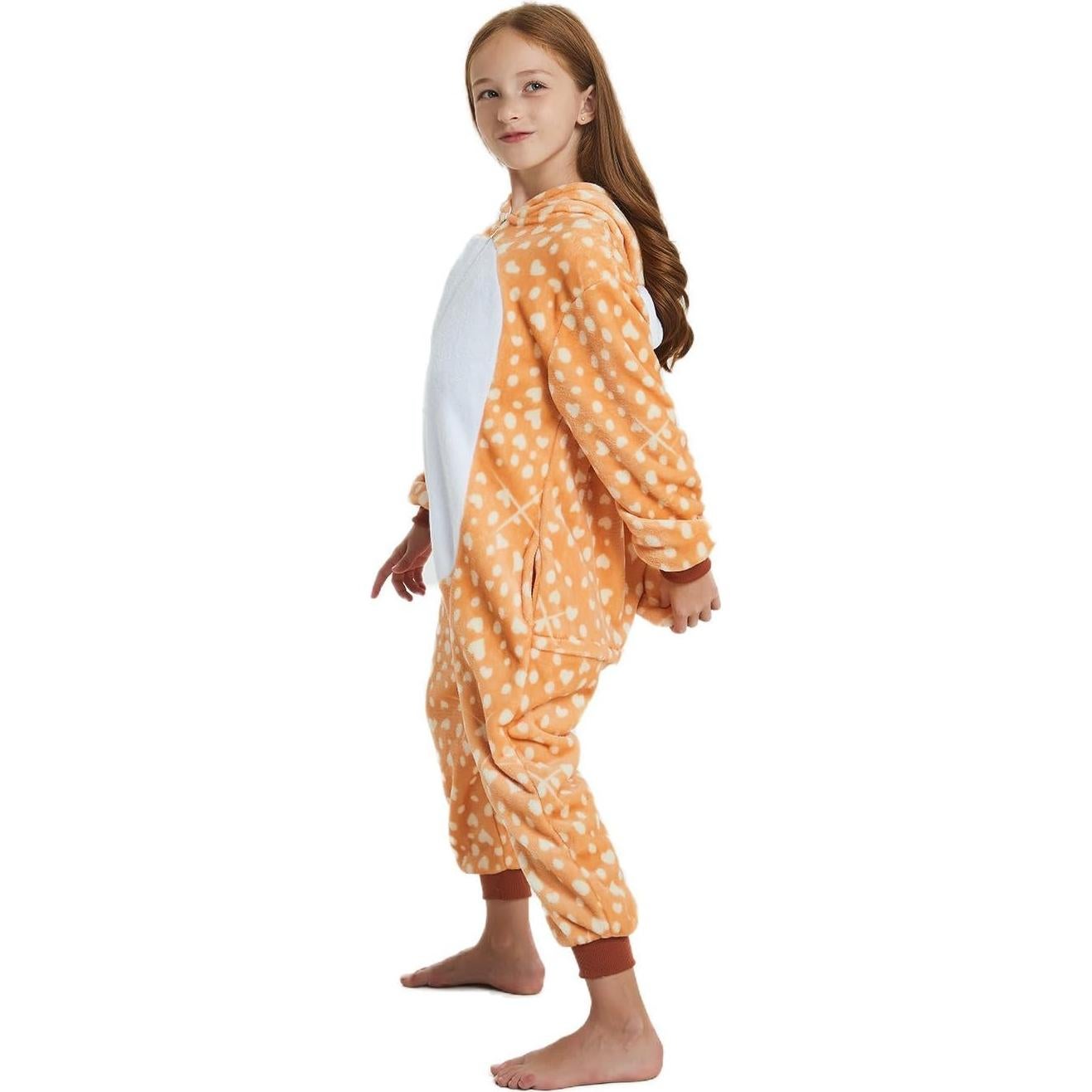 Pijama Onesie de Ciervo ABENCA para Niños 9-10 Años