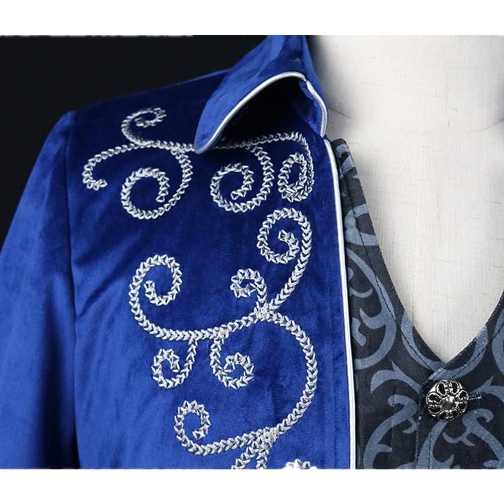 Chaqueta de cola de frac steampunk Crubelon para hombres XL