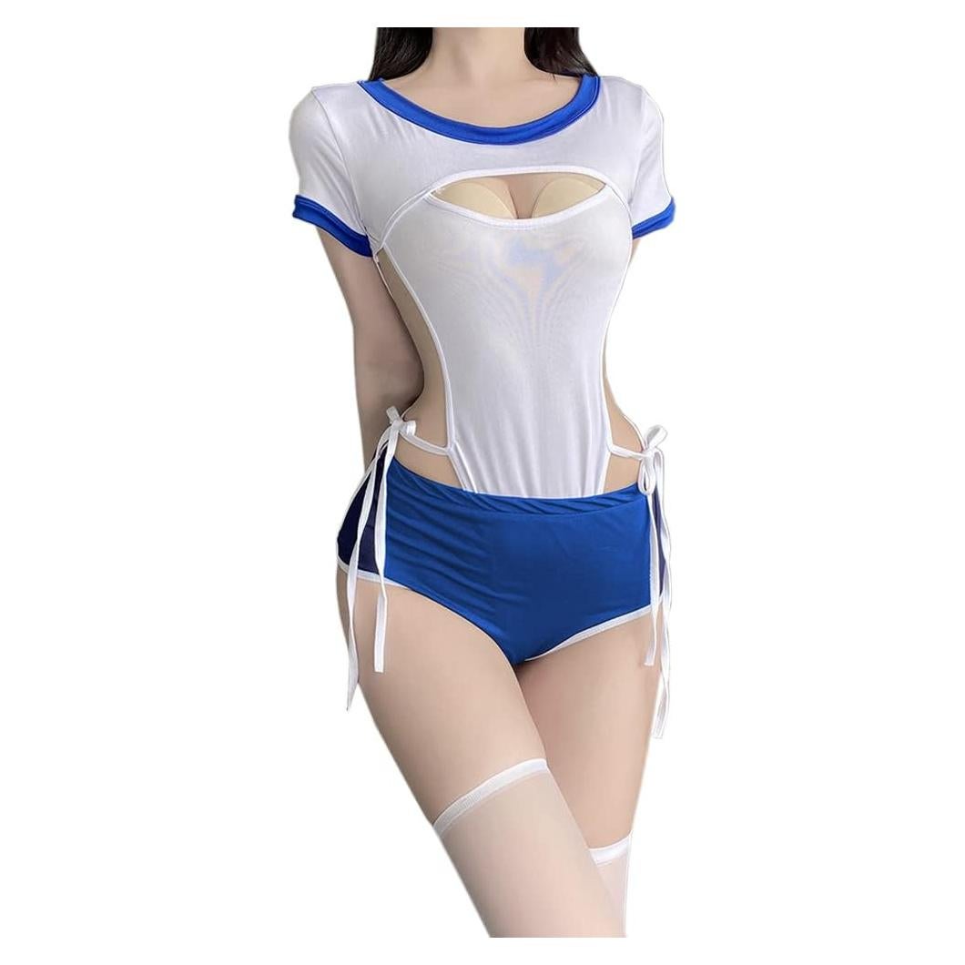 Lencería Sexy SINROYEE Traje de Baño Lolita para Mujeres